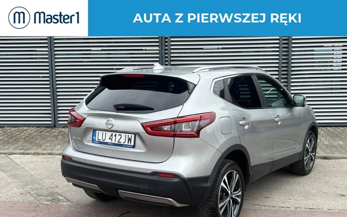 Nissan Qashqai cena 76850 przebieg: 83169, rok produkcji 2019 z Boguchwała małe 191